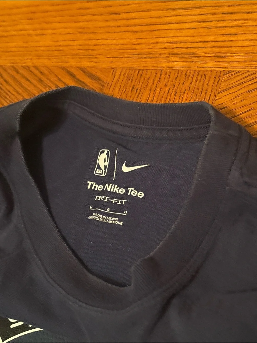 Nike Philadelphia 76ers NBA 75th Anniversary Spectrum Arena Dri-FIT Navy T-Shirt